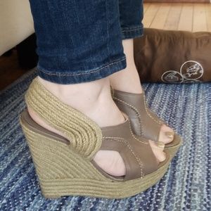 Boutique 9 high wedge espadrille